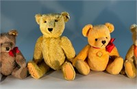 4 Steiff Bears