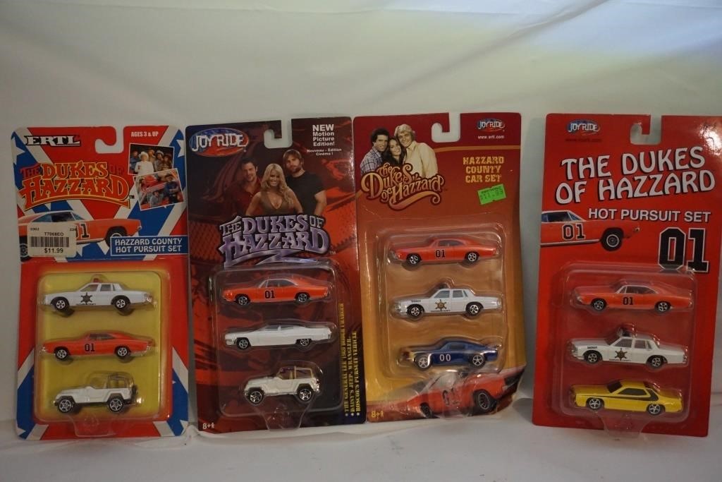 Dukes of Hazard Diecast Cars 12