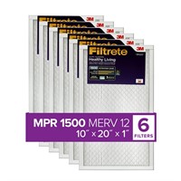 Filtrete 10x20x1 AC Furnace Air Filter, MERV 12, M