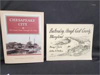 Signed Chesapeake City book and Backroading