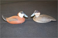 Rare 1/3 Size Ruddy Ducks by Oliver "Tuts" Lawson