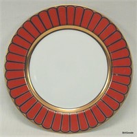 8 Pc set of Red Salad Plates by Fitz & Floyd