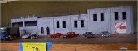 HO Train Sized Factory & Vehicles
