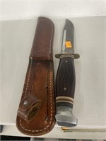 Vintage kabar USA knife w/ case