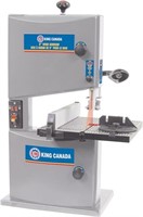 King Canada 9" Wood Bandsaw with Laser
