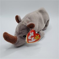 Ty Beanie Baby "Spike the Rhino" Beanie