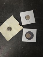 Lot of 3 Dimes, 1954 & Others