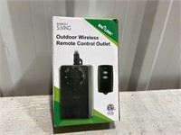 Outdoor Wireless Remote Control Outlet
