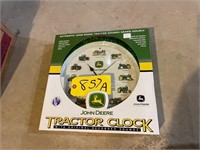 John Deere Tractor Clock