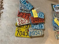 WIS Motorcycle License Plates