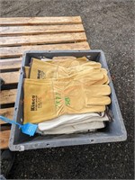 Leather Work Gloves