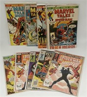 (J) Marvel Comics including Spider-Man and more.