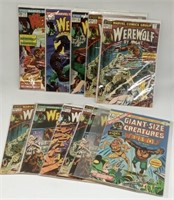 (J) Marvel Comics including Werewolf by night and