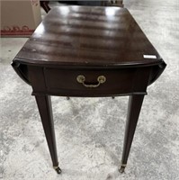 Ethan Allen Pembroke Style Mahogany Table