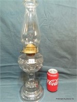 Large Antique Peanut Oil Lamp