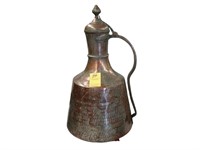 Old, copper jug