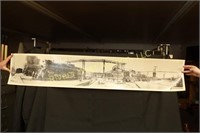 Panoramic Railroad Print