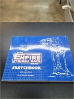 Star Wars Empire Strikes Back SketchBook