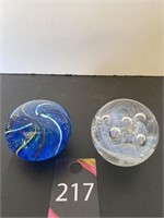2.5" Glass Paper Weights