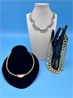 3 Choker Style Necklaces