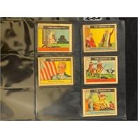 (5) 1930's Time Marches On Strip Cards