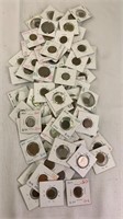 98 Assorted foreign coins
