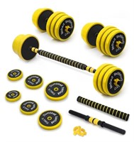 VIVITORY Dumbbell Sets Adjustable Weights, 44 to