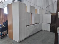 42" Aspen White Kitchen Cabinet Set