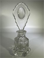 LE Smith Glass Co Perfume Bottle w/ Stopper