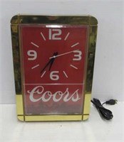 Coors Light Clock/Light