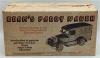 (ST) Vtg Jim Beam's Paddy Wagon. Decanter. 17