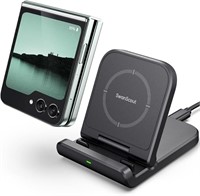 (N) SwanScout Wireless Charger for Samsung Z Flip,