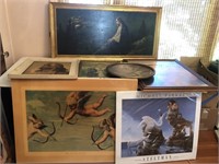 Lot of Religious Fantasy Artwork Paintings Prints