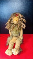 Vintage Cowardly Lion Wizard of Oz Doll