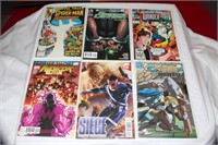 Lot of 6 Various Comics - Bagged and Boarded