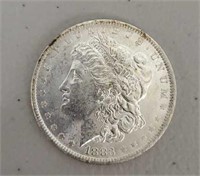 1883-O Morgan Dollar: BU