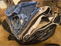 Bag of pants big men’s jeans and dress pants size