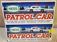 (2) 1993 Hess Patrol Cars