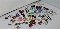 Large Lot of Clip-on Earrings