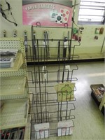 Paper Targets Wire Rack & Contents