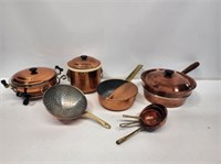 Copper and Stainless Cookware
