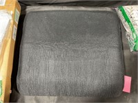 Black seat cushion