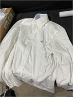 White mens dress shirt.