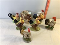 Assorted Chicken & Rooster Decor