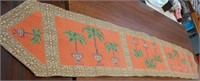 Table Runner Palm Tree Design 73" Long