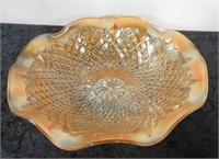 Marigold Glass Fruit  Bowl 11" Dia