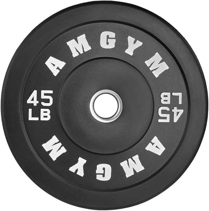 AMGYM LB Bumper Plates Olympic Weight Plates