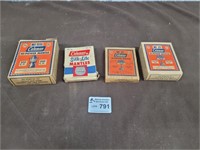 Coleman mantles (vintage boxes) mostly full