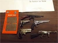 (5) Vintage Cap Pistols - Winchester Book