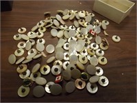 Lot of Pearl Buttons -- 1/2: Wide